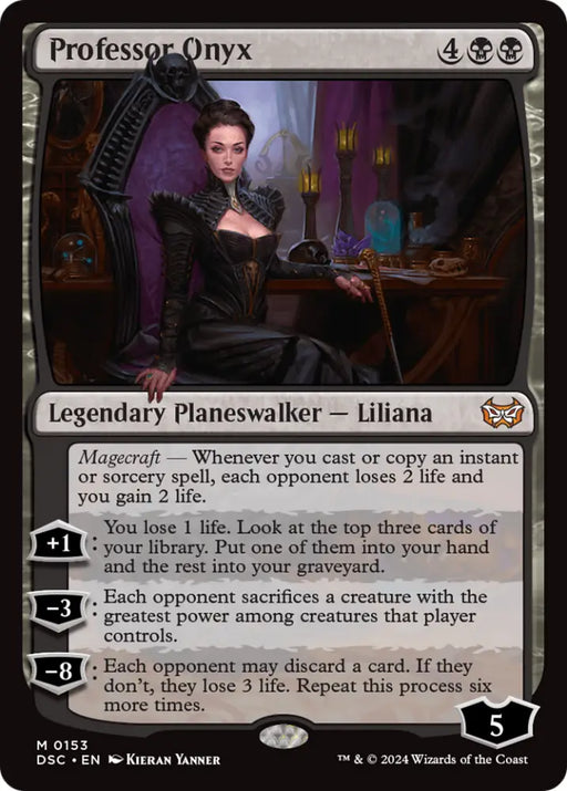 Professor Onyx [Duskmourn: House of Horror Commander] - MTG Single