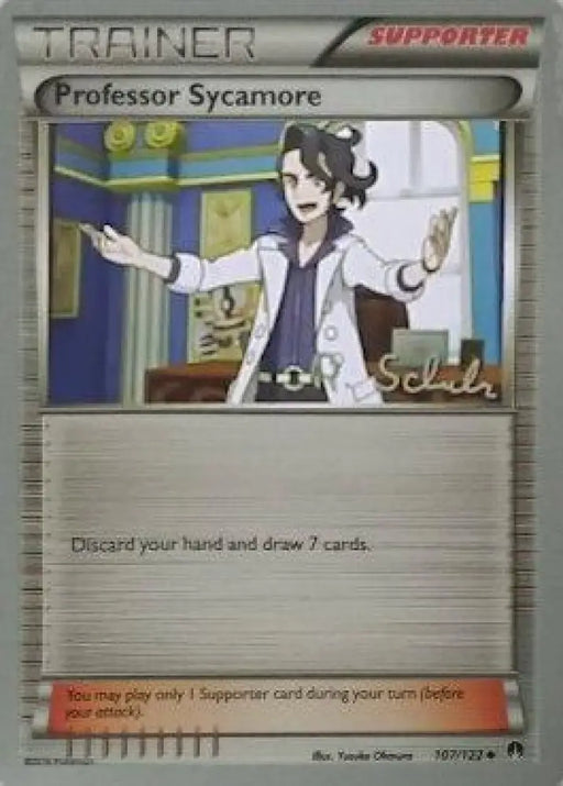 Professor Sycamore (107/122) (Victory Map - Robin Schulz) [World Championships 2018] - Pokemon Single