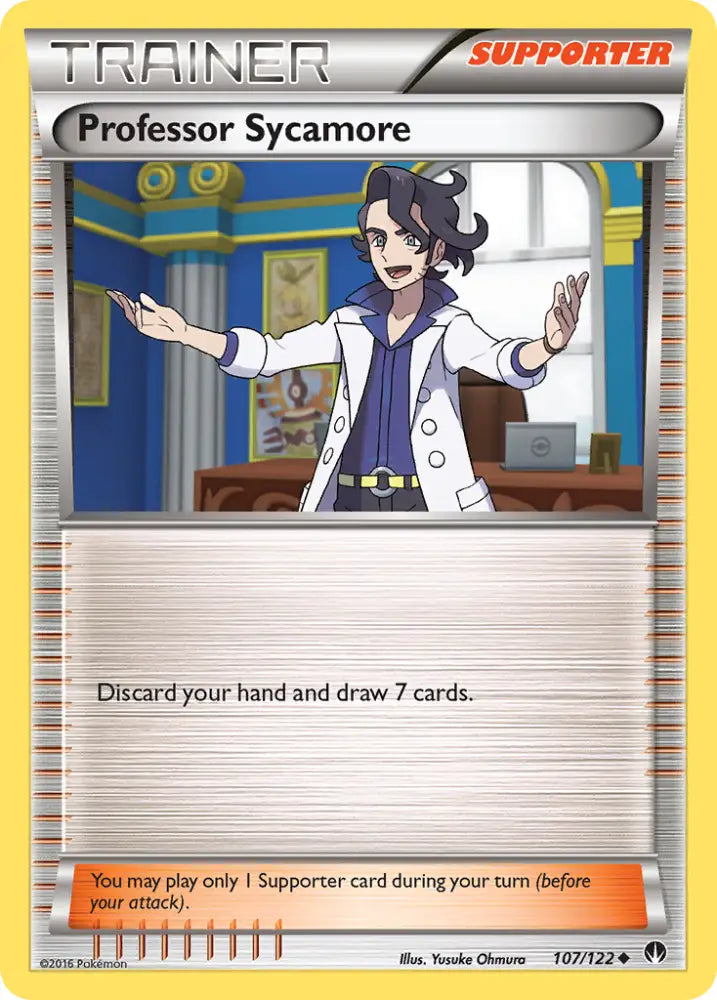 Professor Sycamore (107/122) [XY: BREAKpoint] - Pokemon Single