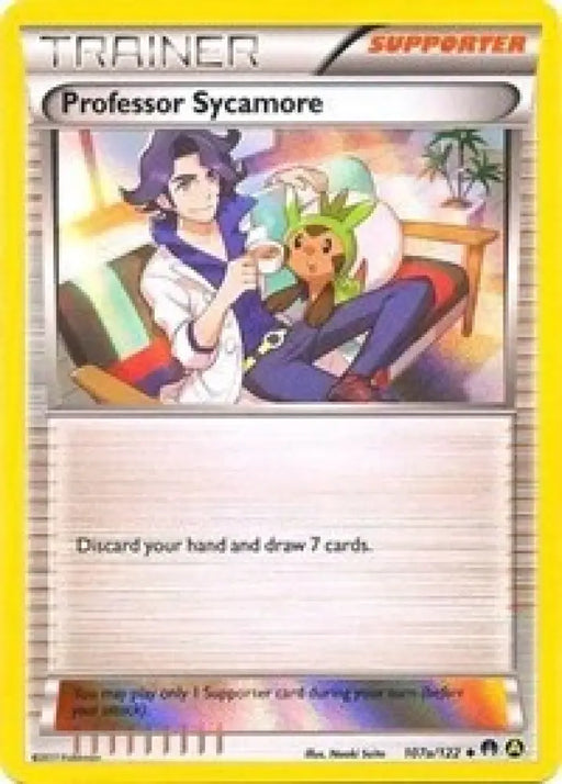 Professor Sycamore (107a/122) (Alternate Art Promo) [XY: BREAKpoint] - Pokemon Single