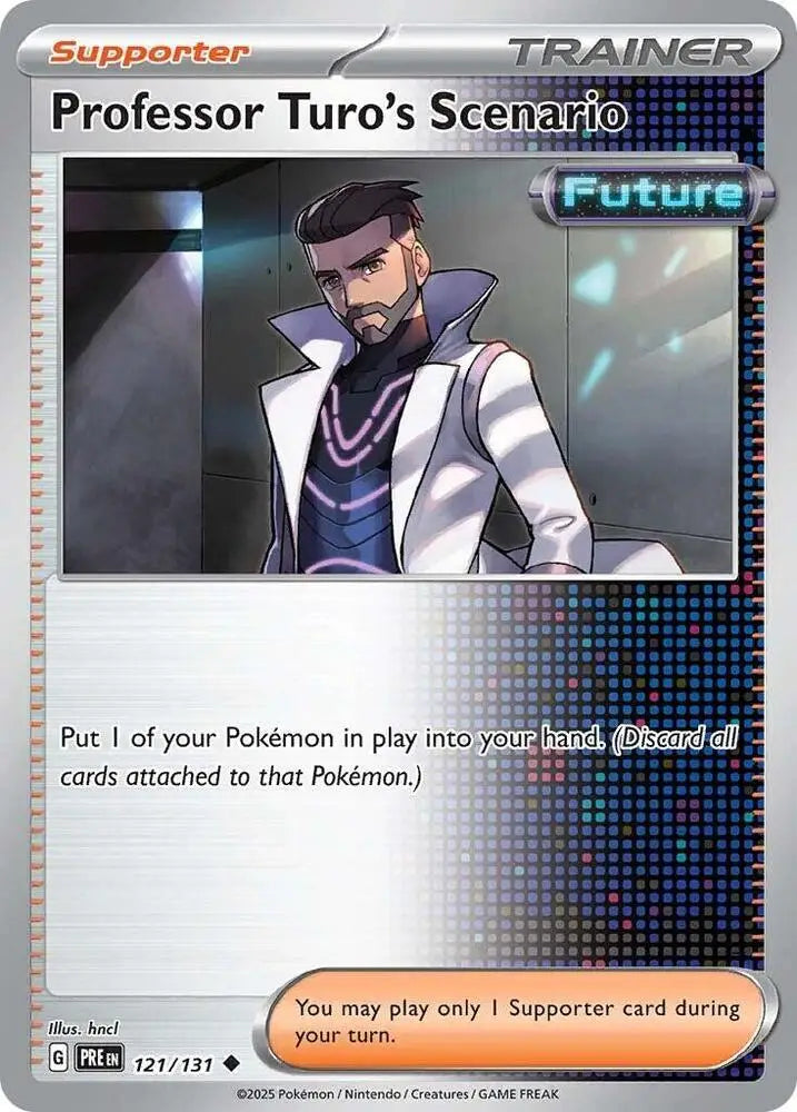 Professor Turo’s Scenario (121/131) [Scarlet & Violet: Prismatic Evolutions] - Pokemon Single