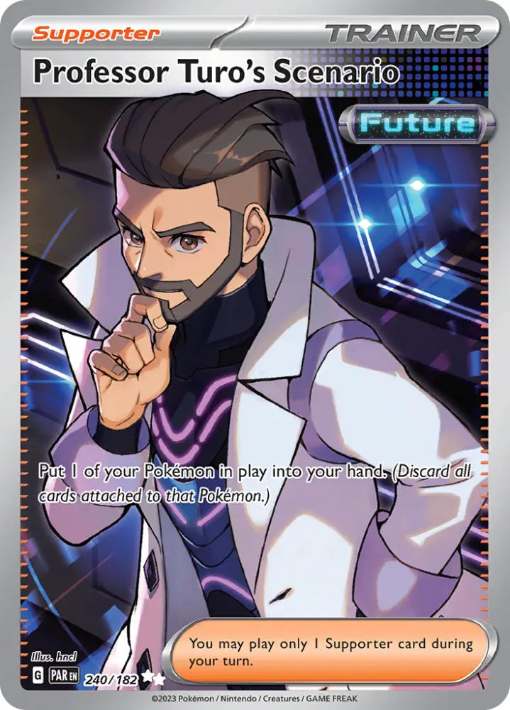 Professor Turo’s Scenario (240/182) [Scarlet & Violet: Paradox Rift] - Pokemon Single