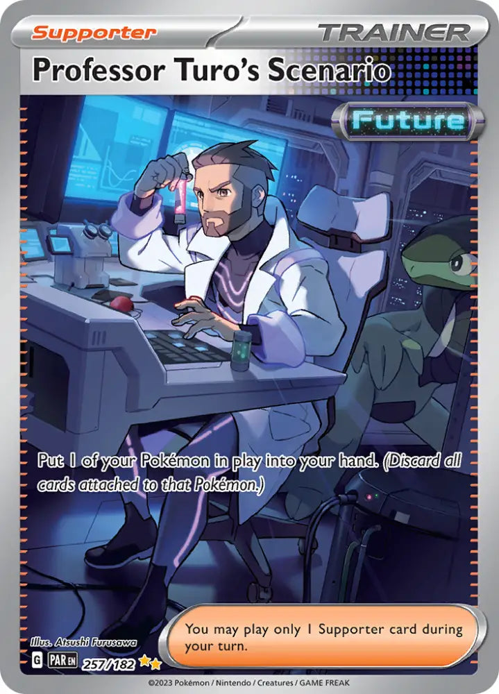 Professor Turo’s Scenario (257/182) [Scarlet & Violet: Paradox Rift] - Pokemon Single