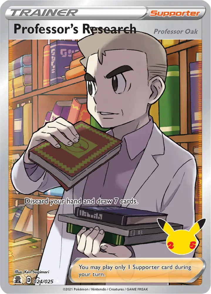 Professor’s Research (024/025) [Celebrations: 25th Anniversary] - Pokemon Single