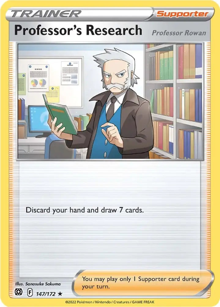Professor’s Research (147/172) (Theme Deck Exclusive) [Sword & Shield: Brilliant Stars] - Pokemon Single
