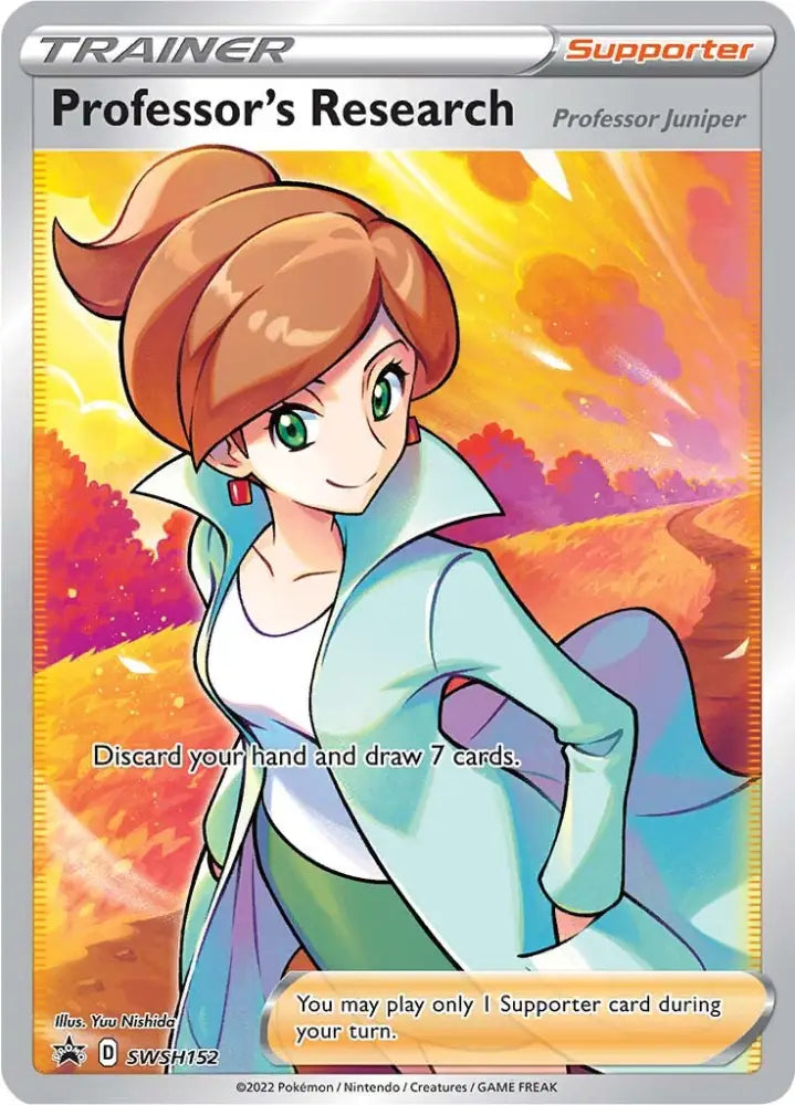 Professor’s Research (SWSH152) [Sword & Shield: Black Star Promos] - Pokemon Single