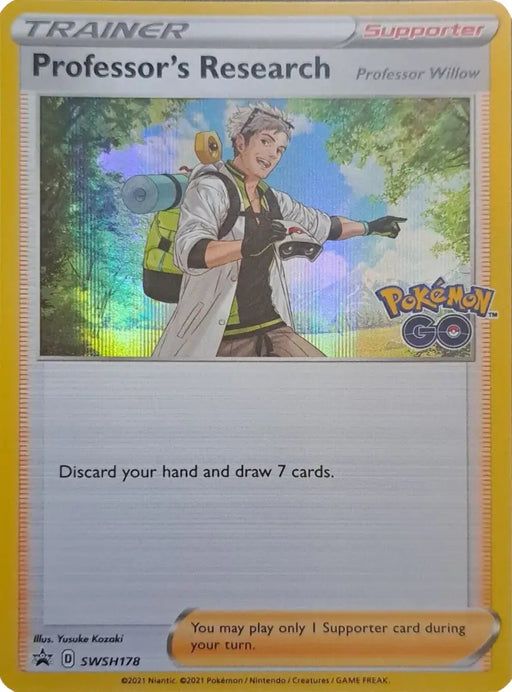 Professor’s Research (SWSH178) [Sword & Shield: Black Star Promos] - Pokemon Single