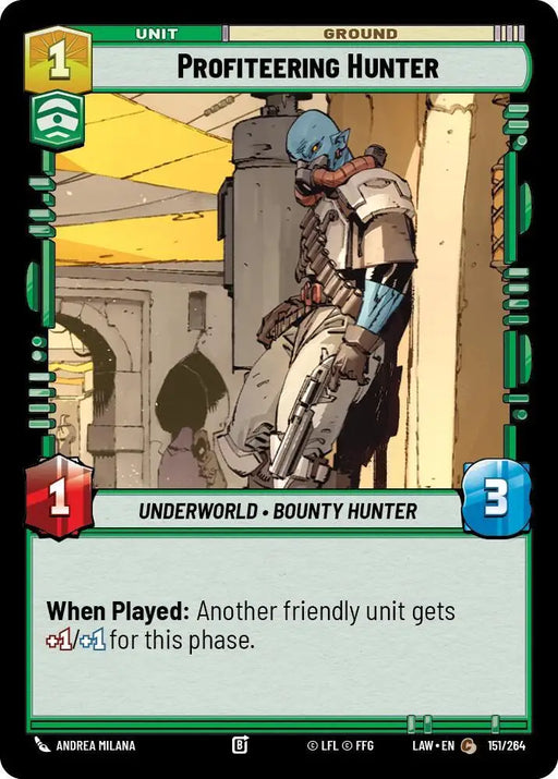Profiteering Hunter (151/264) [A Lawless Time]