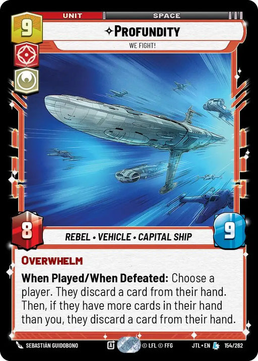 Profundity - We Fight! (154/262) [Jump to Lightspeed] - Star Wars: Unlimited Single