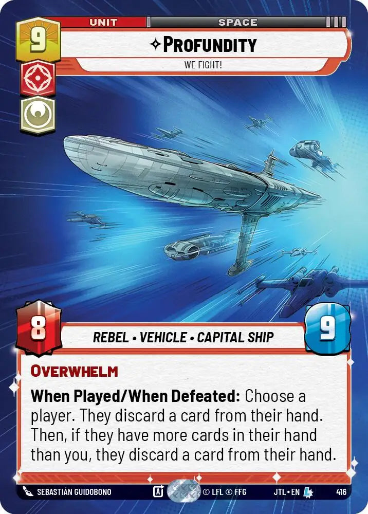 Profundity - We Fight! (Hyperspace) (416) [Jump to Lightspeed] - Star Wars: Unlimited Single
