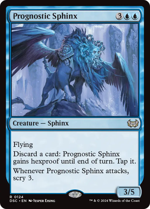 Prognostic Sphinx [Duskmourn: House of Horror Commander] - MTG Single