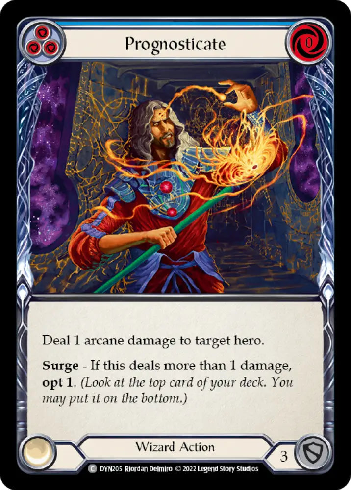 Prognosticate (Blue) [Dynasty] - Flesh And Blood Single