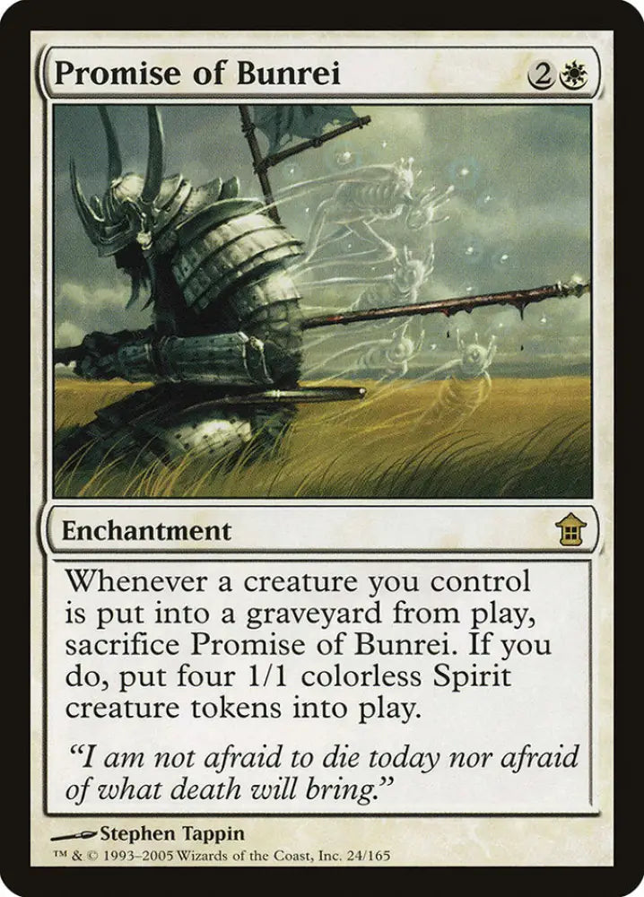 Promise of Bunrei [Saviors of Kamigawa] - MTG Single