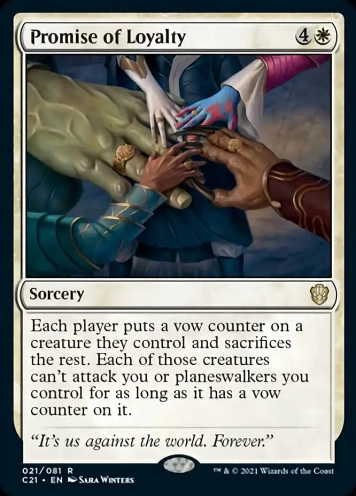 Promise of Loyalty [Commander 2021] - MTG Single