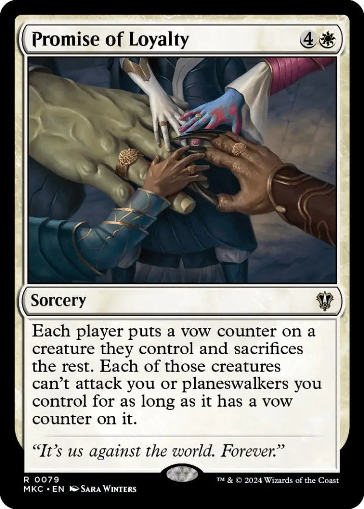 Promise of Loyalty [Murders at Karlov Manor Commander] - MTG Single