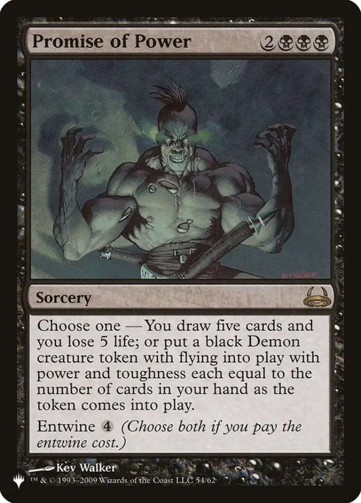 Promise of Power [The List] - MTG Single