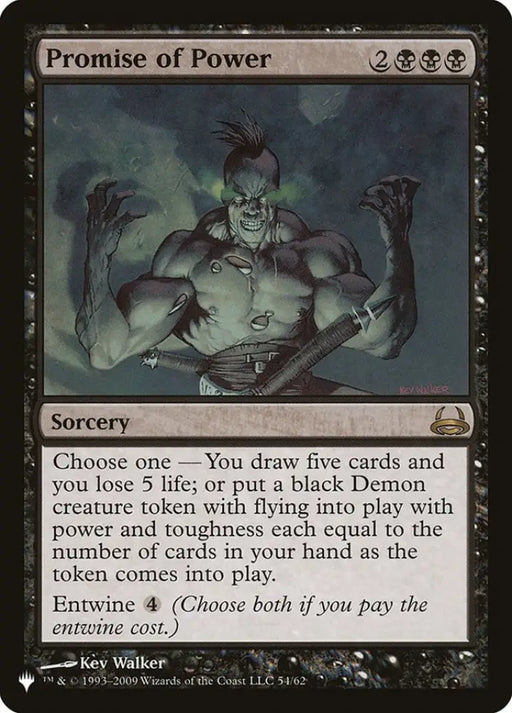 Promise of Power [The List] - MTG Single