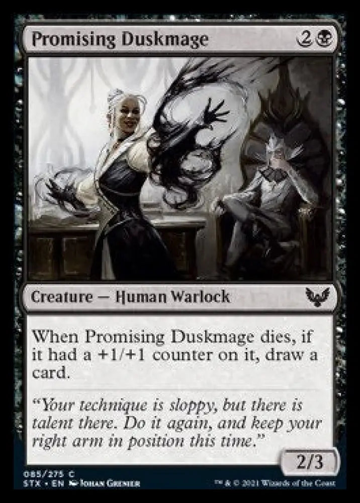 Promising Duskmage [Strixhaven: School of Mages] - MTG Single