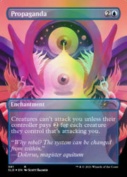 Propaganda // Propaganda (Borderless) [Secret Lair Drop Series] - MTG Single