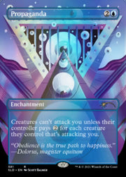 Propaganda // Propaganda (Borderless) [Secret Lair Drop Series] - MTG Single