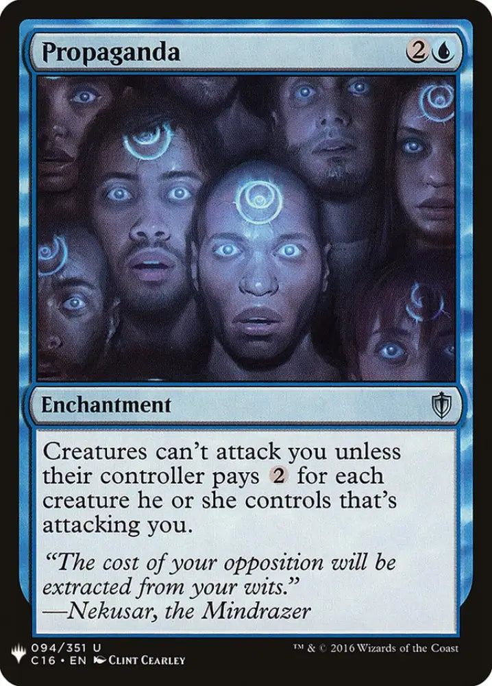 Propaganda [Mystery Booster] - MTG Single