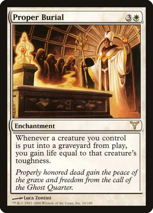 Proper Burial [Dissension] - MTG Single