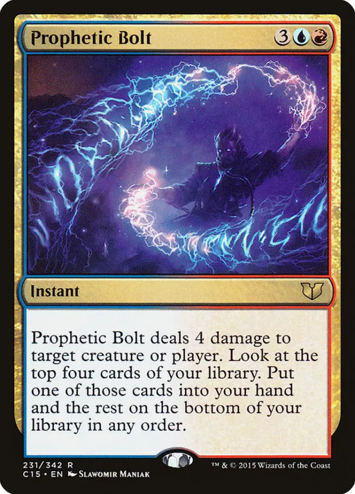 Prophetic Bolt [Commander 2015] - MTG Single
