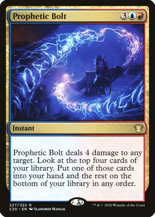 Prophetic Bolt [Commander 2020] - MTG Single