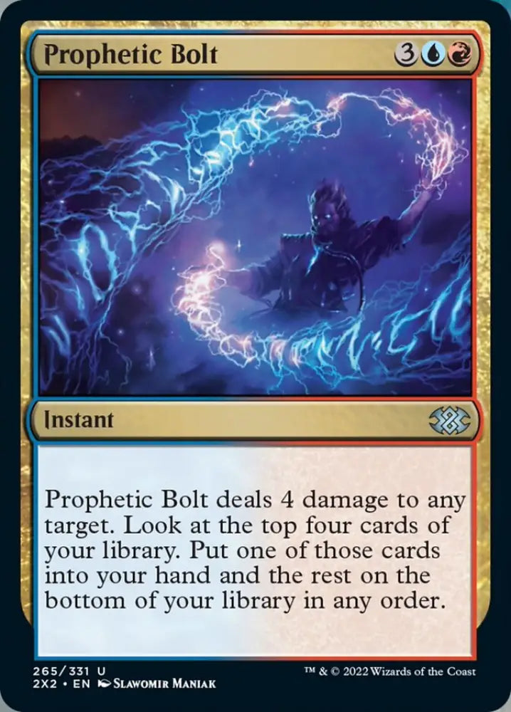 Prophetic Bolt [Double Masters 2022] - MTG Single