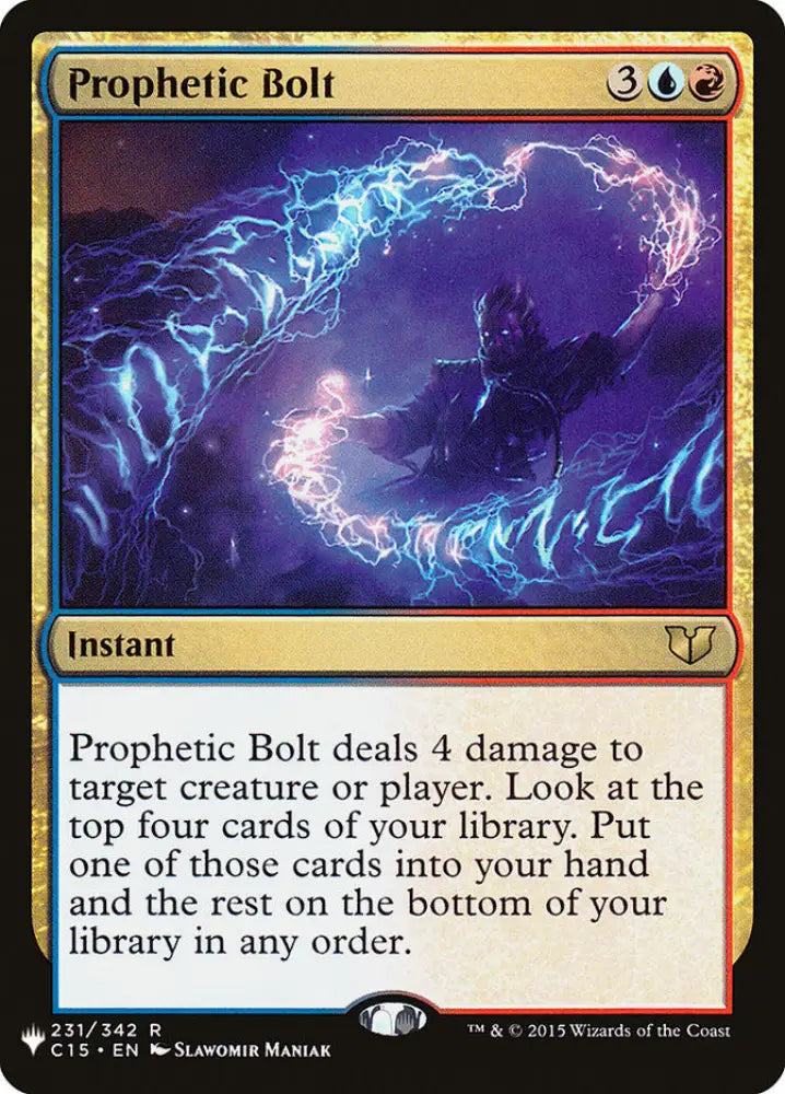 Prophetic Bolt [The List] - MTG Single