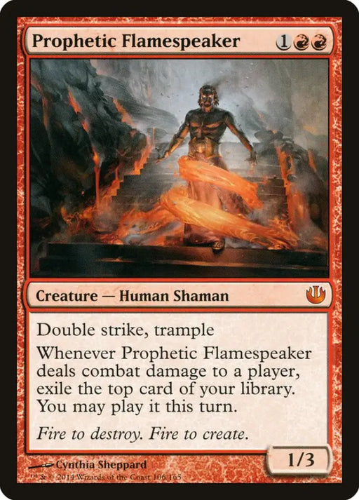 Prophetic Flamespeaker [Journey into Nyx] - MTG Single
