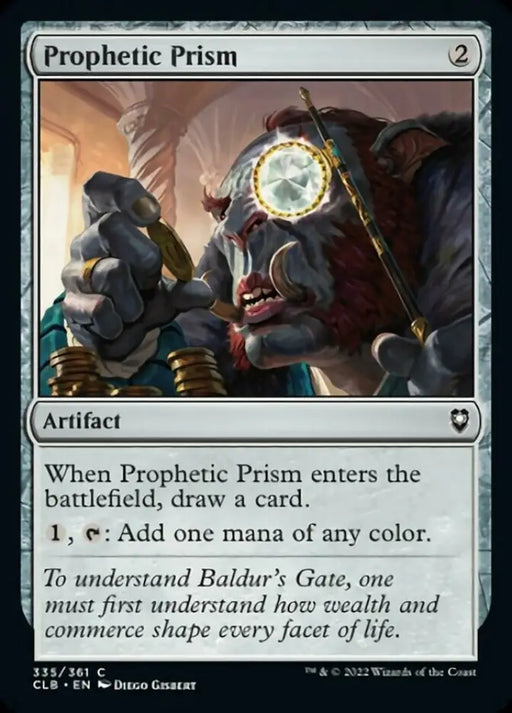 Prophetic Prism [Commander Legends: Battle for Baldur’s Gate] - MTG Single