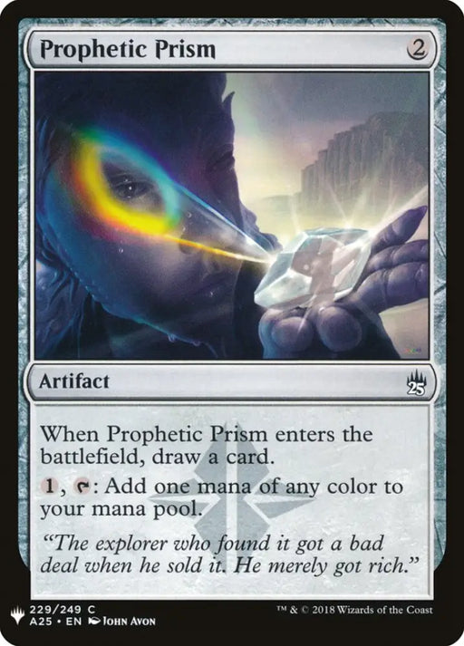 Prophetic Prism [Mystery Booster] - MTG Single