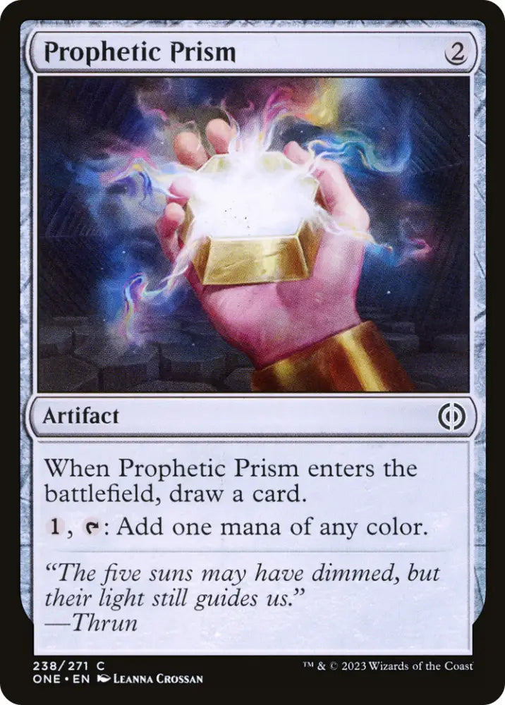 Prophetic Prism [Phyrexia: All Will Be One] - MTG Single