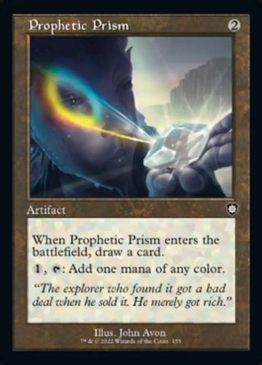 Prophetic Prism (Retro) [The Brothers’ War Commander] - MTG Single