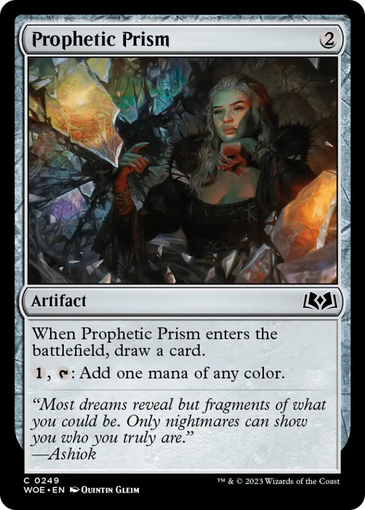 Prophetic Prism [Wilds of Eldraine] - MTG Single