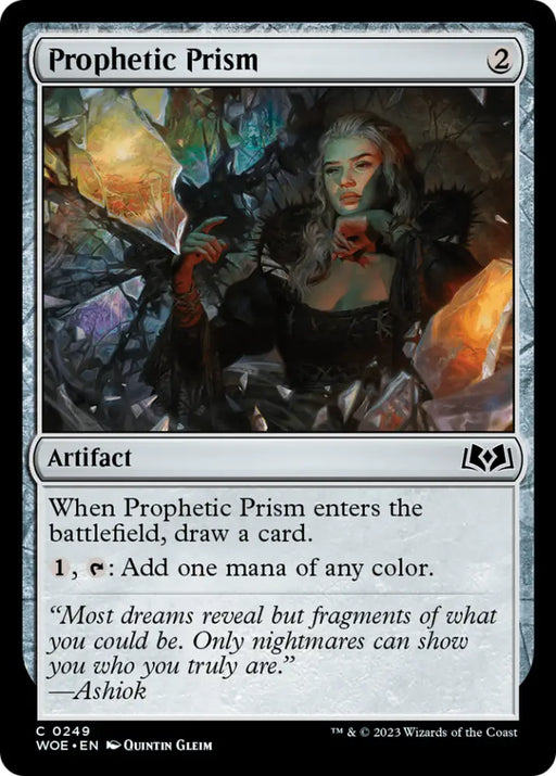 Prophetic Prism [Wilds of Eldraine] - MTG Single