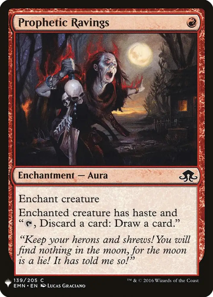 Prophetic Ravings [Mystery Booster] - MTG Single