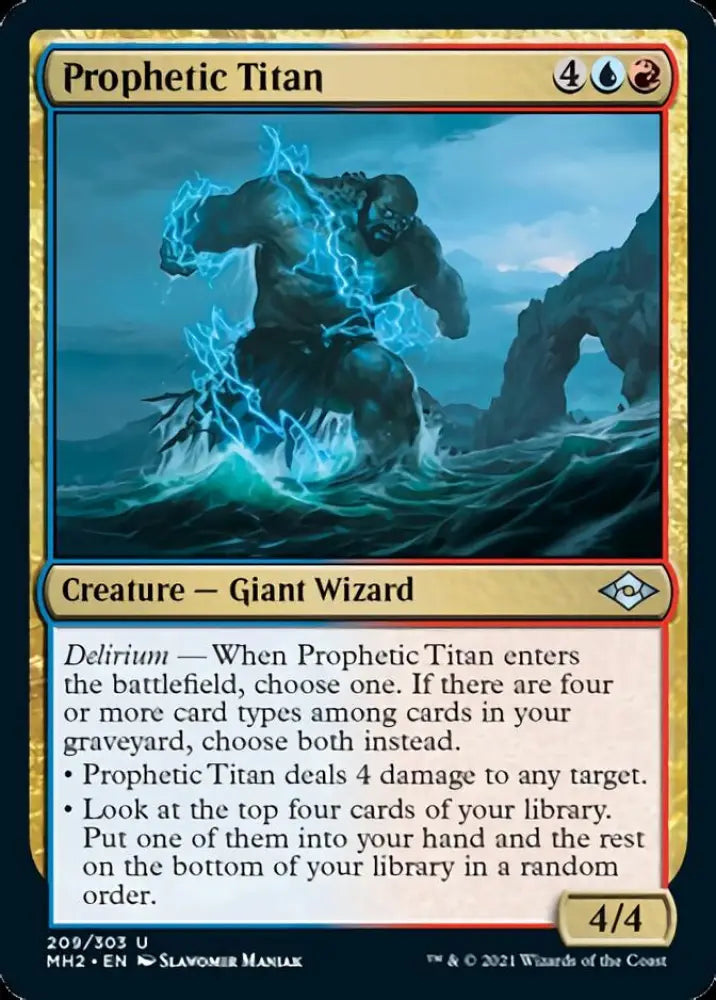 Prophetic Titan [Modern Horizons 2] - MTG Single