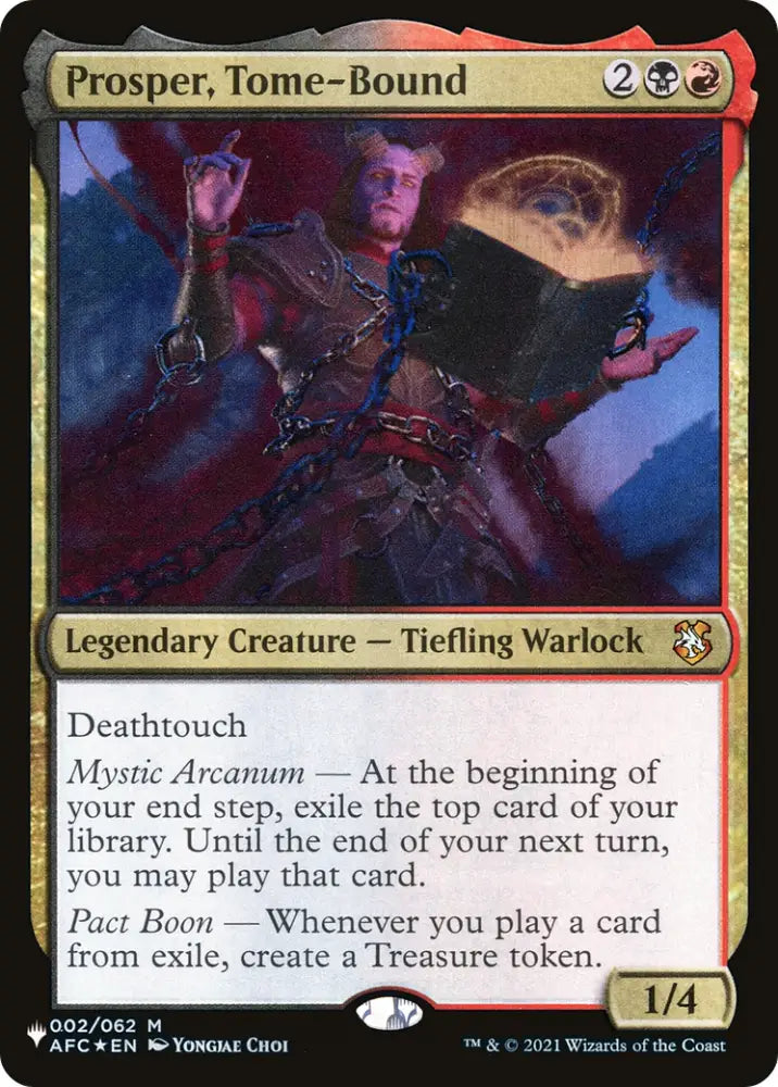 Prosper Tome-Bound [The List] - MTG Single