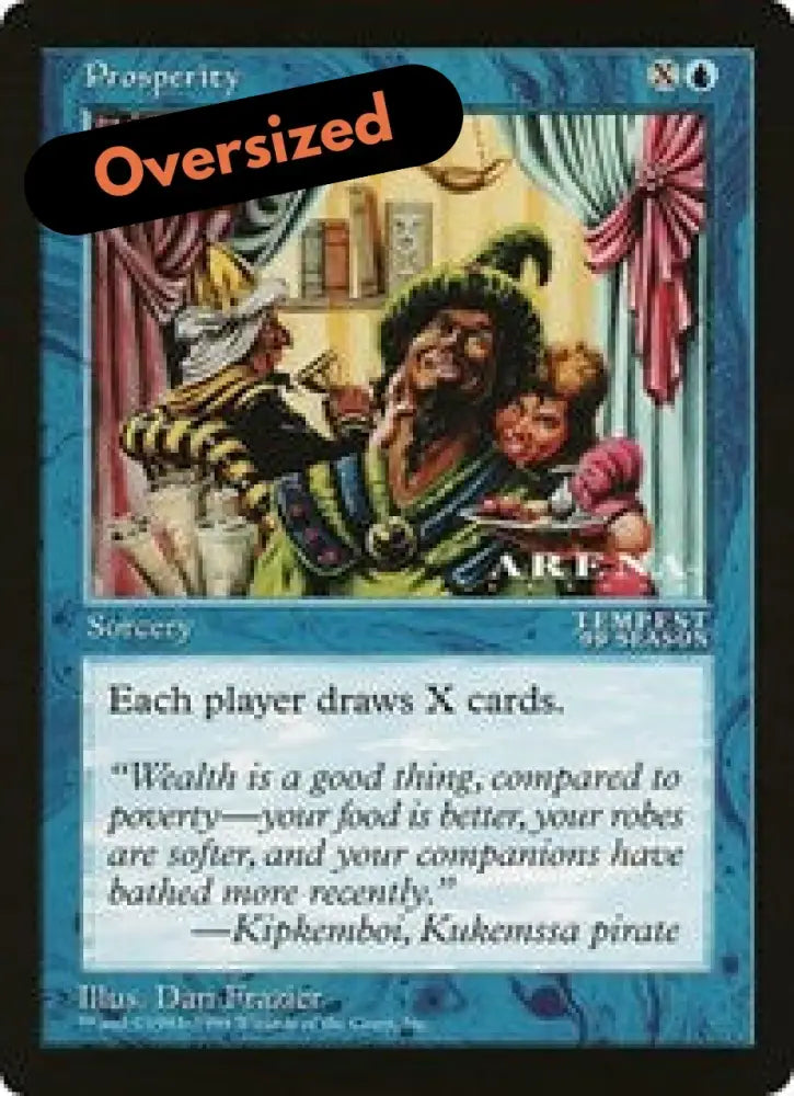 Prosperity (Oversized) [Oversize Cards] - MTG Single