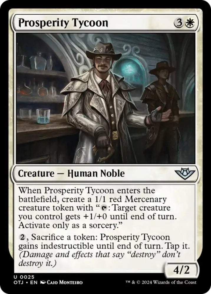 Prosperity Tycoon [Outlaws of Thunder Junction] - MTG Single