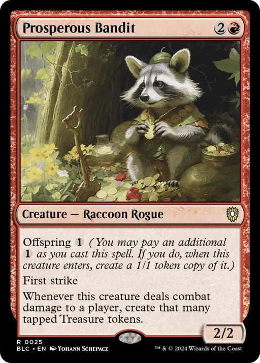 Prosperous Bandit [Bloomburrow Commander] - MTG Single