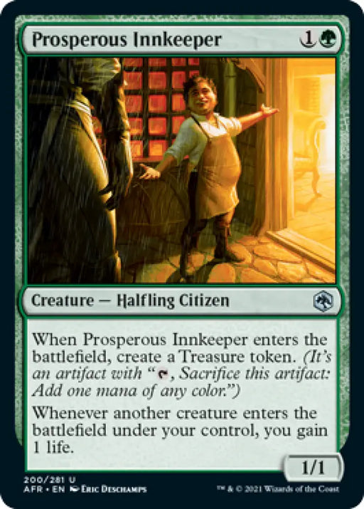 Prosperous Innkeeper [Dungeons & Dragons: Adventures in the Forgotten Realms] - MTG Single