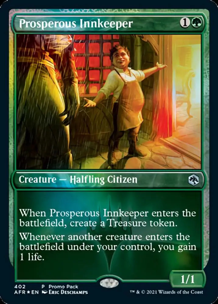 Prosperous Innkeeper (Promo Pack) [Dungeons & Dragons: Adventures in the Forgotten Realms] - MTG Single