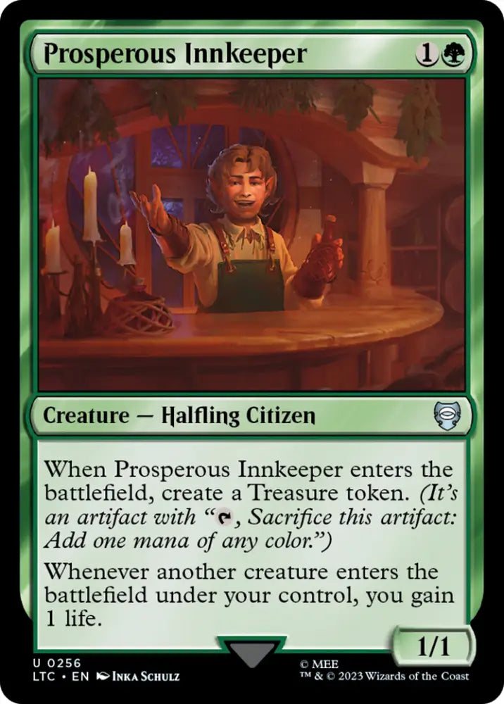 Prosperous Innkeeper [The Lord of the Rings: Tales of Middle-Earth Commander] - MTG Single
