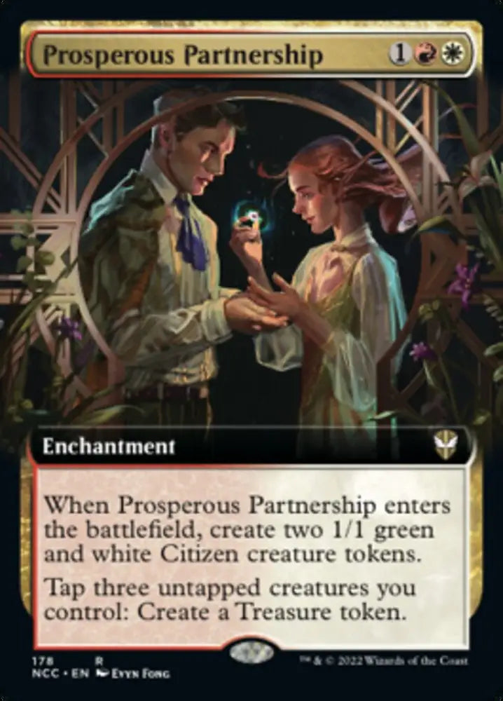 Prosperous Partnership (Extended Art) [Streets of New Capenna Commander] - MTG Single
