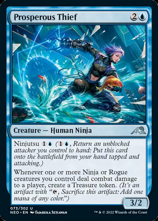Prosperous Thief [Kamigawa: Neon Dynasty] - MTG Single