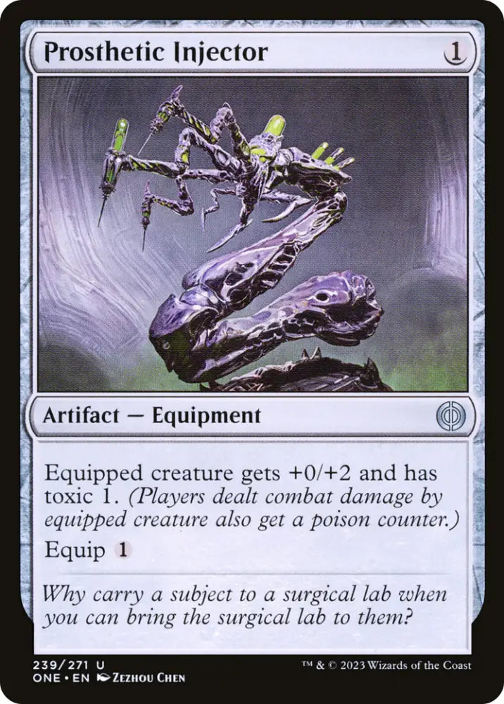 Prosthetic Injector [Phyrexia: All Will Be One] - MTG Single