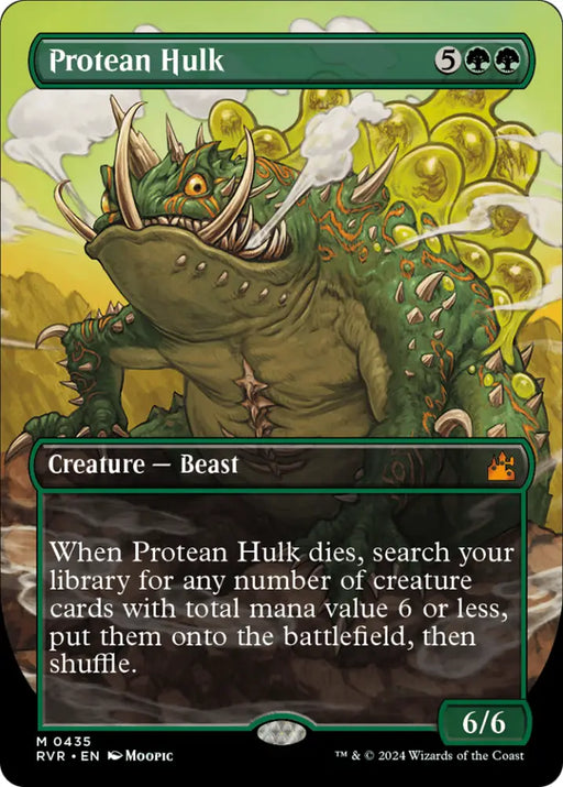Protean Hulk (Anime Borderless) [Ravnica Remastered] - MTG Single
